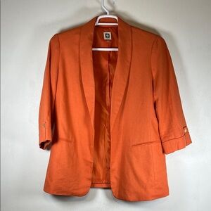 Anne Klein Orange Blazer